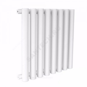 Радиатор трубчатый Гармония 1-1500 5 секций с нижней подводкой прав ВР G 1/2" RAL 7048 (Перламутровый мышино-серый) КЗТО