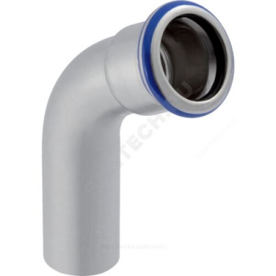 Отвод сталь нерж 60гр Дн 15 пресс/труба Mapress Geberit 36171