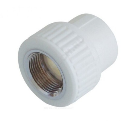 Муфта PP-R комбинированная белая ВР Дн 32х3/4" VALFEX 10129132