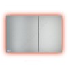 Кнопка для инсталляции матовая с подсветкой Alca Plast AIR LIGHT