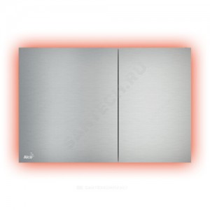 Кнопка для инсталляции матовая с подсветкой Alca Plast AIR LIGHT