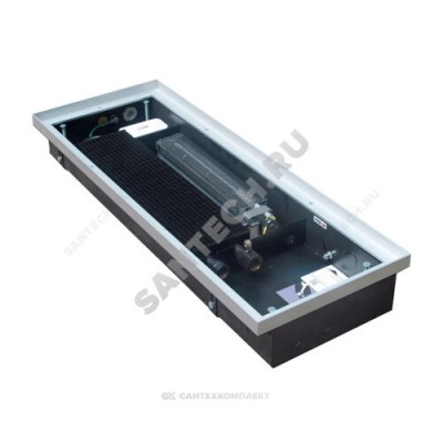 Конвектор внутрипольный ВКВ без решетки с вентилятором 220В Vitron ВКВ.80.300.600.2ТГ.220