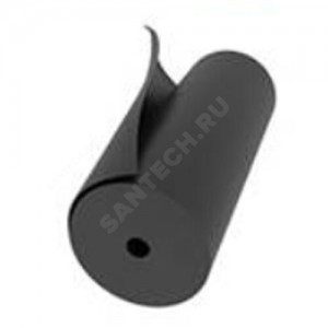 Рулон вспененный полиолефиновый пластомер Energomax 6/1,0-20 Тмакс=105°C чёрный Energoflex EMXR06120