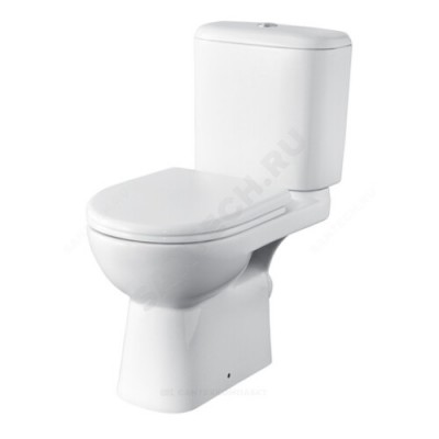 Унитаз-компакт ACCESS нижний подвод косой выпуск 2/реж дюропласт микролифт Roca 34P23900Y