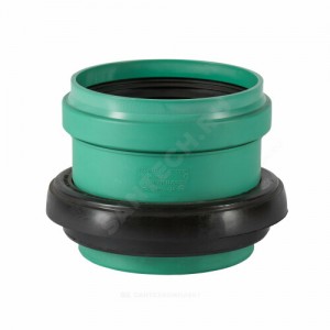 Переход PP-MD зелёный KG2000 KG2000B Дн 200 б/нап SN10 на бетон колодец Ostendorf 877670
