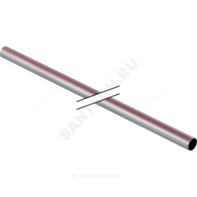 Труба сталь нерж CrNi 1.4301/AISI 304 Дн 28х1,2 L=6м маленькая связка Mapress Geberit 39605