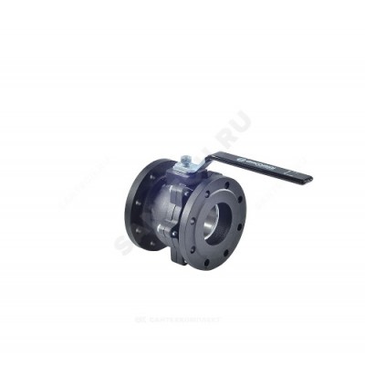 Кран шаровой чугун R740F Ду 65 Ру16 фл полнопроходной рукоятка Тмакс=120 оС Giacomini R740FLY006