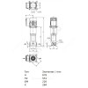 Насос многоступенчатый вертикальный HELIX VE 2202-4,0-1/16/E/KS PN16 3х400В/50 Гц Wilo 4198849