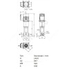 Насос многоступенчатый вертикальный HELIX VE 2202-4,0-1/16/E/KS PN16 3х400В/50 Гц Wilo 4198849