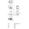 Насос многоступенчатый вертикальный HELIX VE 2202-4,0-1/16/E/KS PN16 3х400В/50 Гц Wilo 4198849
