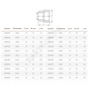 Муфта PP-R переходная белая внутр/наруж пайка Дн 110х63 VALFEX 10011063