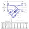Фильтр магнитный сетчатый Y-образный чугун Ду 50 Ру16 Тмакс=150 oC фл ФСМ ЛМЗ