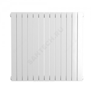 Радиатор трубчатый Соло В 2-300 19 секций с боковой подводкой ВР G 1/2" RALTP26X-HM31725 9005 структурный шелк КЗТО