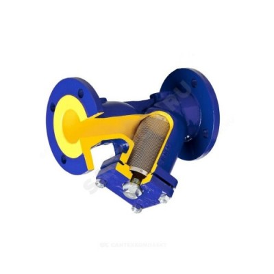 Фильтр сетчатый Y-образный чугун Ду 20 Ру16 Тмакс=300 oC фл 821А Zetkama 821A020C50