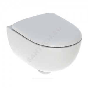 Унитаз подвесной Renova Compact горизонт/выпуск микролифт Geberit 500.803.00.1