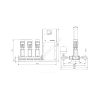 Установка повышения давления Hydro MPC-E 3 CRE45-3 Grundfos 98439509