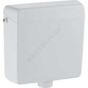 Бачок для унитаза АР123 альпийский белый боковой подвод старт/стоп Geberit 123.135.11.1