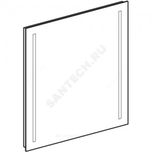 Зеркало Option 60 с подсветкой Geberit 500.586.00.1