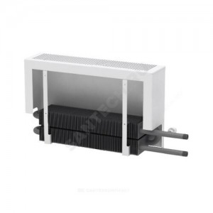 Конвектор настенный концевой Универсал ТБ-С КСК 20 (средней глубины) 2.941кВт двухтр с т/клапаном (пр) Danfoss 013G1810 бок/п НР 3/4" прав ТЗПО