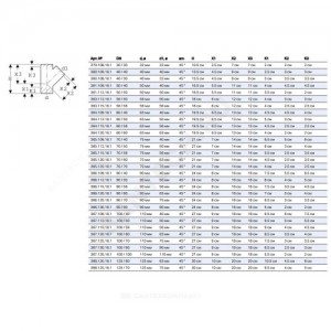 Тройник ПНД Дн 63х56х45гр Geberit 364.115.16.1