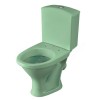 Унитаз-компакт Вест салатовый нижний подвод косой выпуск 1/реж полипропилен Santeri