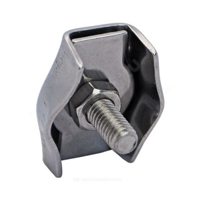 Зажим для троса сталь нерж 4 мм