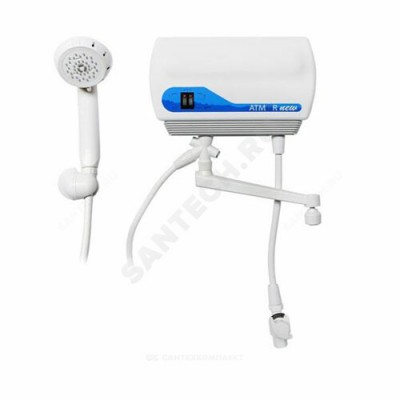 Водонагреватель электрический проточный NEW 5 кухня+душ Atmor 3705026