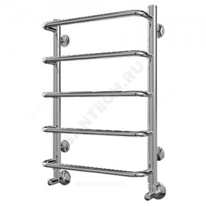 Полотенцесушитель водяной нерж сталь Лесенка Ду 25 (1/2") ВР 187 Вт 400х596мм 5П нижнее подключение Стандарт Терминус 4670030725288