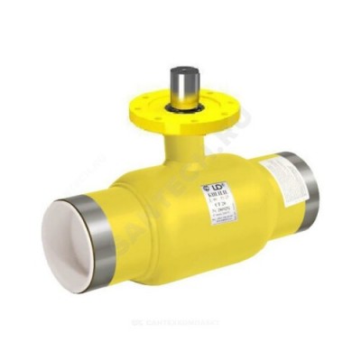 Кран шаровой сталь газ КШ.Ц.П.Э.GAS Ду 20 Ру40 п/привар под эл/привод LD КШ.Ц.П.Э.GAS.020.040.Н/П.02