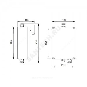 Блок управления CU 100.400.3.5.A для насоса SEG Grundfos 96914019