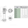 Насос многоступенчатый вертикальный NKV 15/2 230-400/50T IE2 DAB 60144712