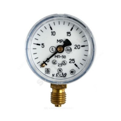 Манометр МП-50 радиальный Дк50мм 0-6 МПа G1/4" ЗАВОД ТЕПЛОТЕХНИЧЕСКИХ ПРИБОРОВ