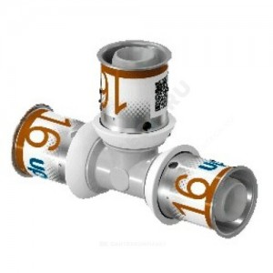 Тройник переходной МП PPSU Дн 25х25х25 S-PRESS PLUS Uponor 1039946