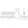 Установка повышения давления Hydro MPC-S 6 CR90-4-2 Grundfos 95044945