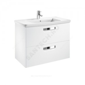 Тумба под умывальник 70 THE GAP Original белый глянец Roca ZRU9302878