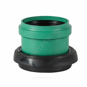 Переход PP-MD зелёный KG2000 KG2000B Дн 150 б/нап SN10 на бетон колодец Ostendorf 877570