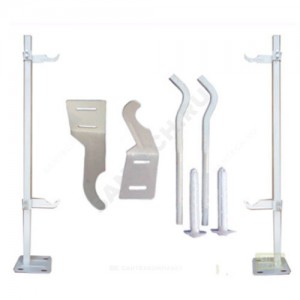 Комплект монтажный для радиатора для Соло Г2 RAL 9016 (белый) КЗТО