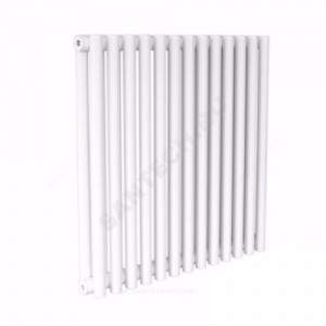 Радиатор трубчатый Гармония А25 2-500 46 секций с нижней подводкой ВР G 1/2" RAL 9016 (Белый) КЗТО