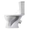 Унитаз-компакт Ультра крап на белом нижний подвод косой выпуск 1/реж полипропилен Santeri 1.P401.3.S01.00B.F