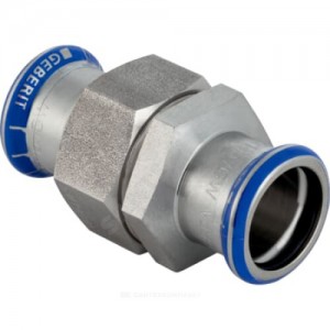 Муфта разъемная сталь нерж Дн 54 пресс Mapress Geberit 35396