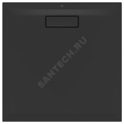 Поддон душевой акрил квадрат ULTRAFLAT NEW 900х900х25 черный Ideal Standard T4467V3 .