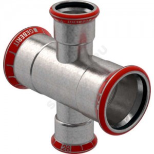 Крестовина сталь углеродистая Дн 108х28 пресс Mapress Geberit 21133