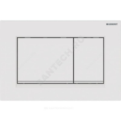 Кнопка для инсталляции Sigma 30 белая матовая Geberit 115.883.11.1