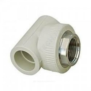 Тройник PP-R комбинированный под ключ серый ВР Дн 40х1 1/4" RTP (РосТурПласт) 10992