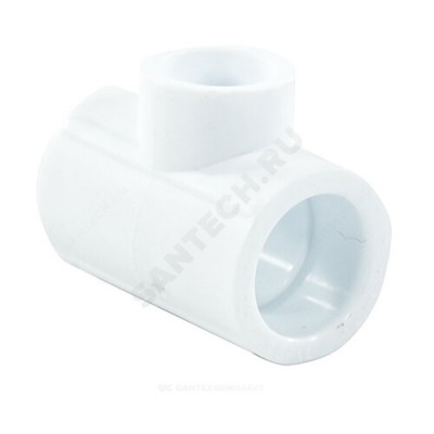 Тройник PP-R переходной белый Дн 32х20х32 PRO VALFEX 10322032-PRO
