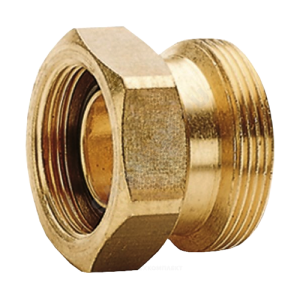 Переходник резьбовой хром Дн 16х1/2" R178R Giacomini R178RX003