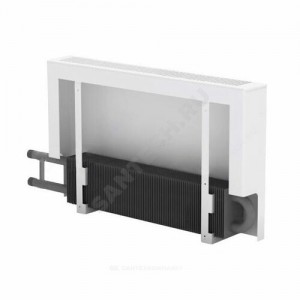 Конвектор настенный концевой Универсал ТБ КСК 20 (малой глубины) 0.655кВт з/у однотр с т/клапаном (пр) Danfoss 013G1809 бок/п НР 3/4" лев ТЗПО