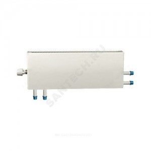 Конвектор настенный проходной "Мини" МКСК 15 П (А08) (малой глубины) 1.69кВт двухтр с т/клапаном (угл) Danfoss 013G4203 ниж/п резьба лев Сантехпром 9103827