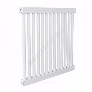 Радиатор трубчатый РС 1-300 12 секций с боковой подводкой ВР G 1/2" RAL 9016 (Белый) КЗТО