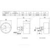 Термоманометр F+R818 осевой Дк80 6 бар L=23мм G1/2" 120С Watts 10018742